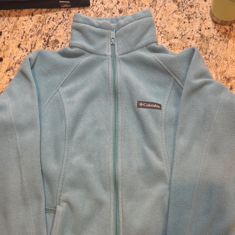 Columbia Sky Blue Fleece Jacket
